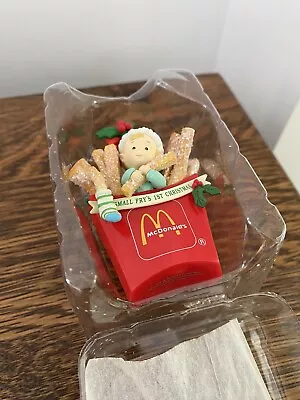 Small Fry's First Christmas 1992 Mcdonald's Enesco Ornament 586749 W/Box • $10.99