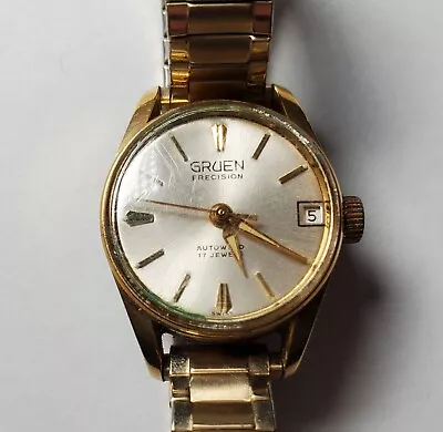 Vintage Gruen Precision Women's Wristwatch Swiss Made • $20
