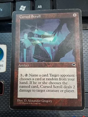 MTG SP Cursed Scroll Tempest • $13