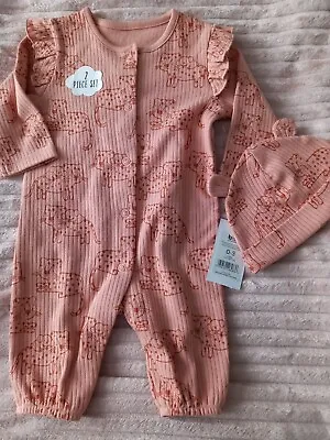 £5 • Buy Baby Girl Pretty Outfit In Size 0-3 Months BNWTS 