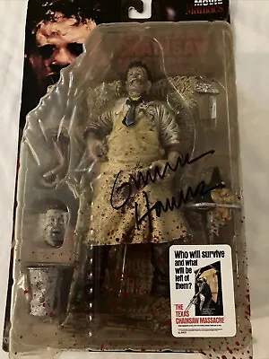 1998 Movie Maniacs Series 1 Extra Bloody Leatherface Signed By Gunnar Hansen. • $100