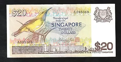 🇸🇬 Singapore $ 20 Dollars ND 1979 P 12 BANKNOTE • $45