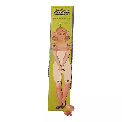 Vintage Shackman Antique Replica Victorian Jointed Girl Paper Doll • $12