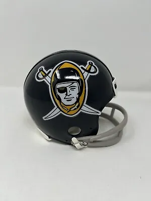 Raiders Old School Logo Custom VSR4 Mini Helmet • $49.99