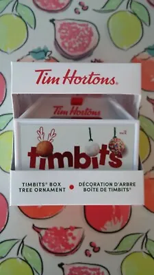 $37.40 • Buy Tim Hortons Christmas 2020 Ornament Timbits Box Tree Ornament Decoration Figure