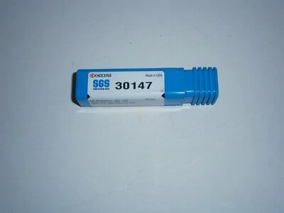 $17 • Buy KYOCERA 3/8 X 3/8 X 1 X 2 -1/2 4FL SQ CARBIDE END MILL SER 01S(30147)