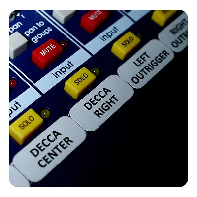 Orchestra Magnetic Labels For Midas Venice F-Series / U-Series Mixers • $25