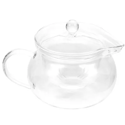 Glass Teapot With Infuser Japanese Stovetop Loose Leaf Tea Maker • £15.65