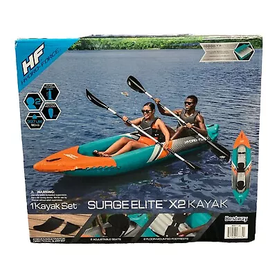 Hydro-Force Surge Elite X2 Inflatable Two-Person Kayak 12'8  • $179.99