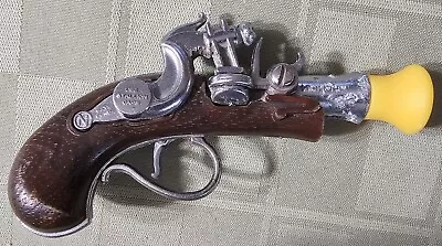 Vintage Nichols Buccaneer Pirate Flint Lock Style Toy Cap Gun Corroded Works • $23.95