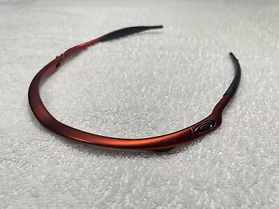 Oakley M Frame FMJ Red Sunglasses - FRAME ONLY - FOR PARTS • $39.99