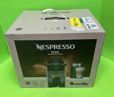 Nespresso Pixie With Aeroccino 3 Espresso Machine-by DeLonghi. *NEW-SEALED BOX* • $149.95