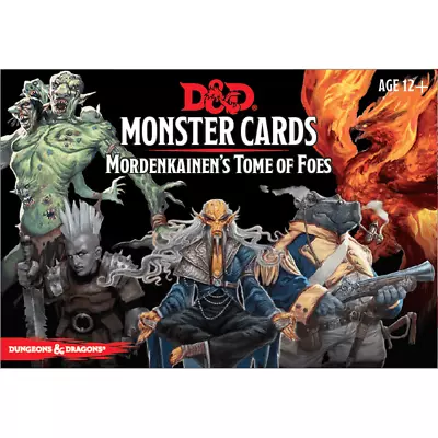 $54.99 • Buy D&D Spellbook Cards Mordenkainens Tome Of Foes Deck