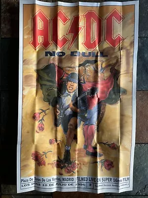 $29.99 • Buy Ac/dc No Bull Concert Poster 1996 Spain + Dollar Bill Item #6218-as