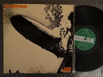 LED ZEPPELIN Australian Early Green Atlantic Issue RARE! • $250