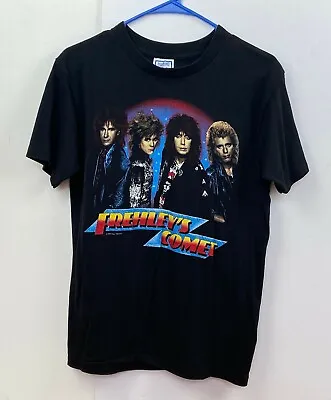 Vintage KISS Band ACE FREHLEY Concert T-Shirt Frehley's Comet Tour 1988 UNWORN • £239.98