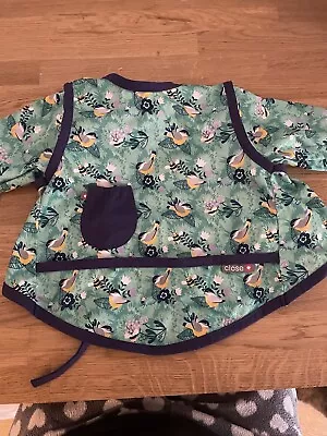 6-18mth Close Pop-in Bib Coverall Long Sleeve Baby Toddler Unisex • £5