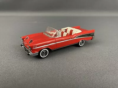 Matchbox Dinky 1957 Chevy Bel Air Convertible Red 1/43 Diecast #DY027/SB • $20