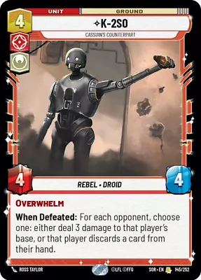 Star Wars Unlimited TCG Spark Of Rebellion - Rare Card Selection • £7.99
