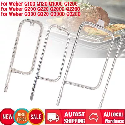 Stainless Steel Burner Tube Fits Weber Q300/Q320 Q200/Q220 Q120/Q100 Gas Grill  • $28