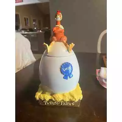 Treasure Craft Chicken Run The Movie Cookie Jar “ginger” Dreamworks 13”  • $60