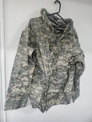 $38 • Buy Medium US Military Acu Digital Cam Rainsuit Jacket  Orc Parka Improved Rain