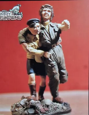 WWII Russian Tanker & Nurse W/Base Resin & Metal Model Master #4970 120mm 1/16  • $14.95