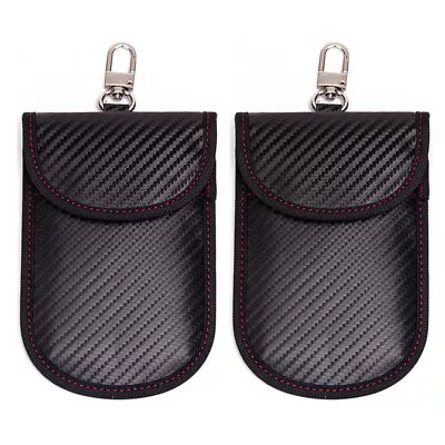 Faraday Bag For Key Fob (1/2 Pack) Car RFID Signal Blocking Anti-Theft Pouch US • $9.99