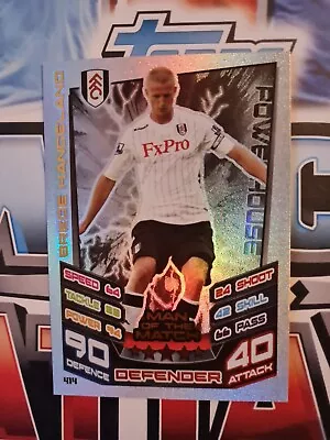 Match Attax 12/13 Man Of The Match Brede Hangeland • £1