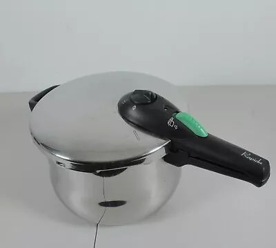 Rapida 6 L Liter Stainless Steel Pressure Cooker Pot Cookware • $35.99