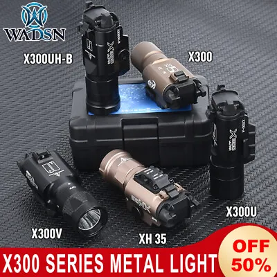 Tactical WADSN X300V Strobe Flashlight X300U X300UH-B XH35GlokPistol ScoutLight • $39.71