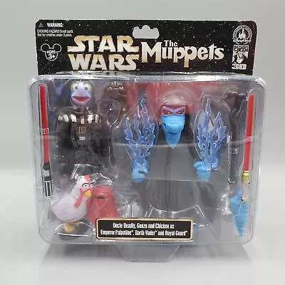 Disney Star Wars Muppet Figures Uncle Deadly Gonzo Chicken Darth Vader Palpatine • $42.26