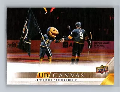 2022-23 UD Series 2 UD Canvas  #C200 Jack Eichel Vegas Golden Knights • $1.99