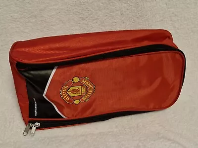 Official Manchester United Boot Bag - Red & Black • £8.50