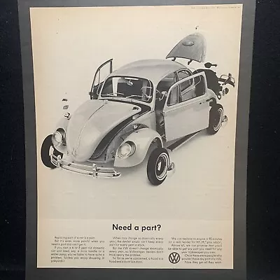 Vintage 1965 Volkswagen Beetle Need A Part? Advertisement • $17