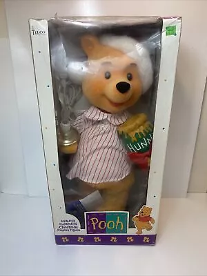 VTG 1995 Christmas Disney Telco Animated Motion-ette Winnie The Pooh Toy In Box • $19.99