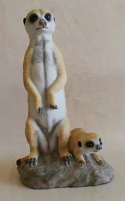£6 • Buy Veronese 2009 Meerkat And Baby Animal Ornament Heavyweight Resin