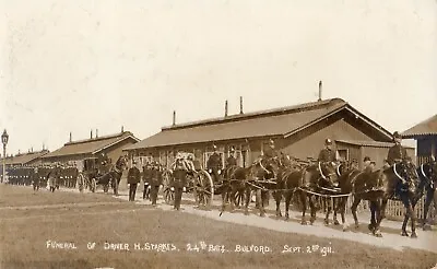 Bulford Near Salisbury. Funeral Of Driver H.starkes 24th Battery R.f.a. 1911 • £29.99