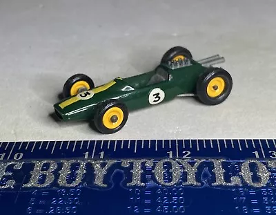 Vintage Matchbox Lesney - Lotus F1 Race Indy Racing Car #19 - Green 3 - England • $14.94