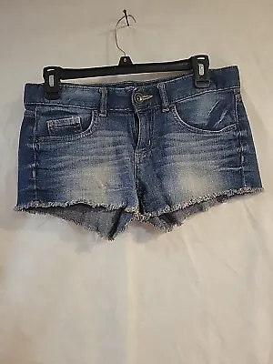 Mossimo Supply CO  Distressed Denim Shorts Fit 6 Womens SZ 7 • $21