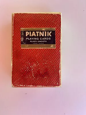 Vintage Piatnik Vienna Playing Cards St. James Palace Trafalgar Square • $7.79