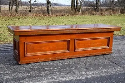 Antique Store Counter Kitchen Island Wood Bar General Store Mercantile Display • $4500