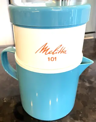 Pour Over Coffee Tea Maker VINTAGE Melitta 101  2-70    2 Cups  Great Gift • $48.30