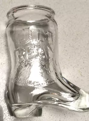 JIM BEAM BOOT GLASS # 3 To Sole Of Boot • $39