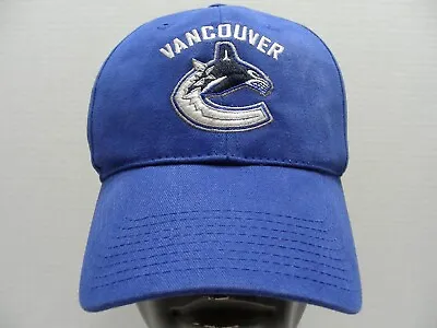 VANCOUVER CANUCKS - NHL - Youth Size Adjustable Baseball Cap Hat! • $6.99