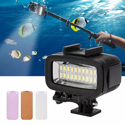 40m Underwater Photography Fill Light Waterproof Diving Camera LED Video Lig NGF • $26.52