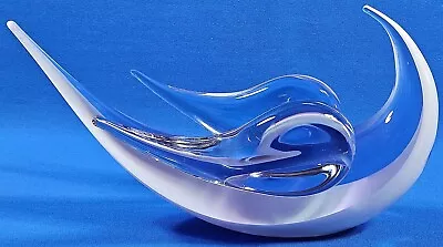 Renato Anatra Signed Large Bird Murano Glass Art 12  L (Cracks On Tail) • $249.99