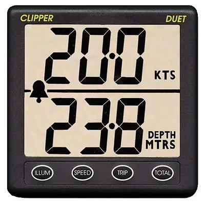 Nasa Clipper Duet Log / Echo Sounder IN One Device Depth Gauge With Transducer • £244.10