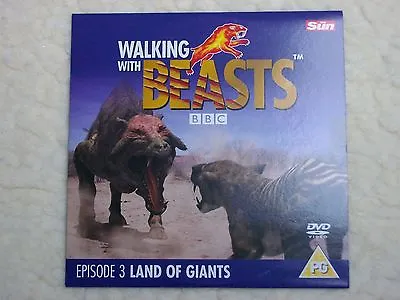 Bbc Walking With Beasts Land Of Giants Dvd • £1.75