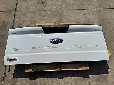 2023 2024 Ford F250 F350 Factory Tailgate Oxford White NO STEP OEM Camera Hole • $850